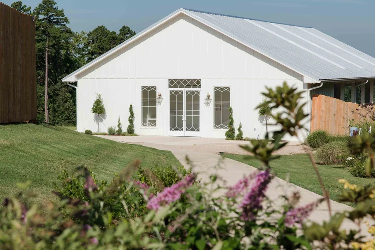 The reception hall at Sunset Oaks